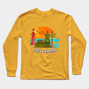 Jeju Island Long Sleeve T-Shirt